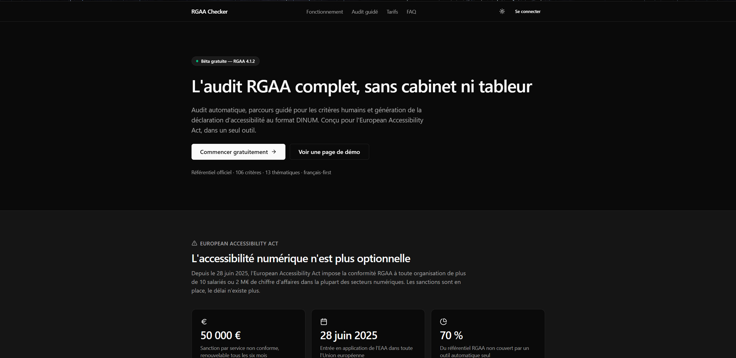 RGAA Checker